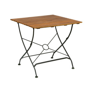 TERRACE acacia Folding Table 800 x 800mm-b<br />Please ring <b>01472 230332</b> for more details and <b>Pricing</b> 